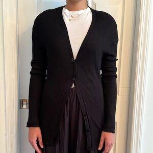 The Row Classic Black Women's Cardigan